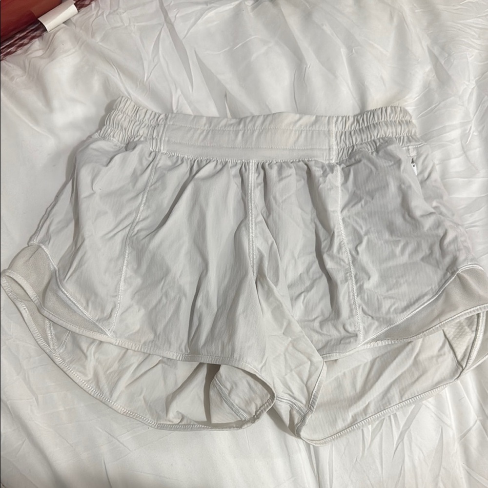White hotty hot shorts
